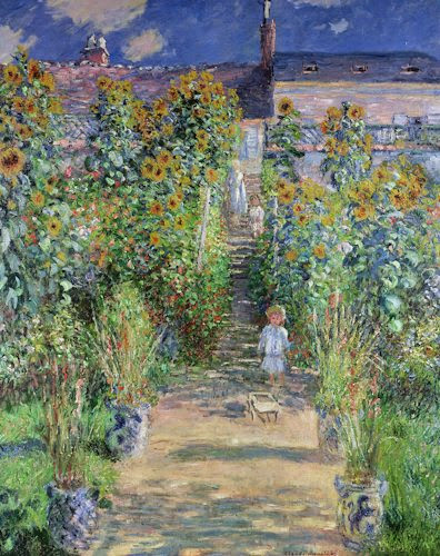 W 685 1881 Il giardino di Monet a Vetheuil ma5 M