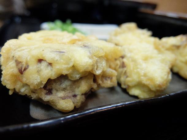 安納芋の天ぷら