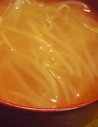 20151218もやしのお味噌汁