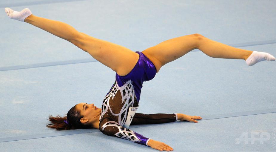 レオタードの上から性器の形が露見していると非難された女子体操選手・マレーシア代表のファラー・アン・アブドル・ハジ