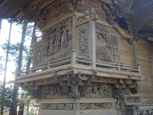 八宮神社本殿彫刻