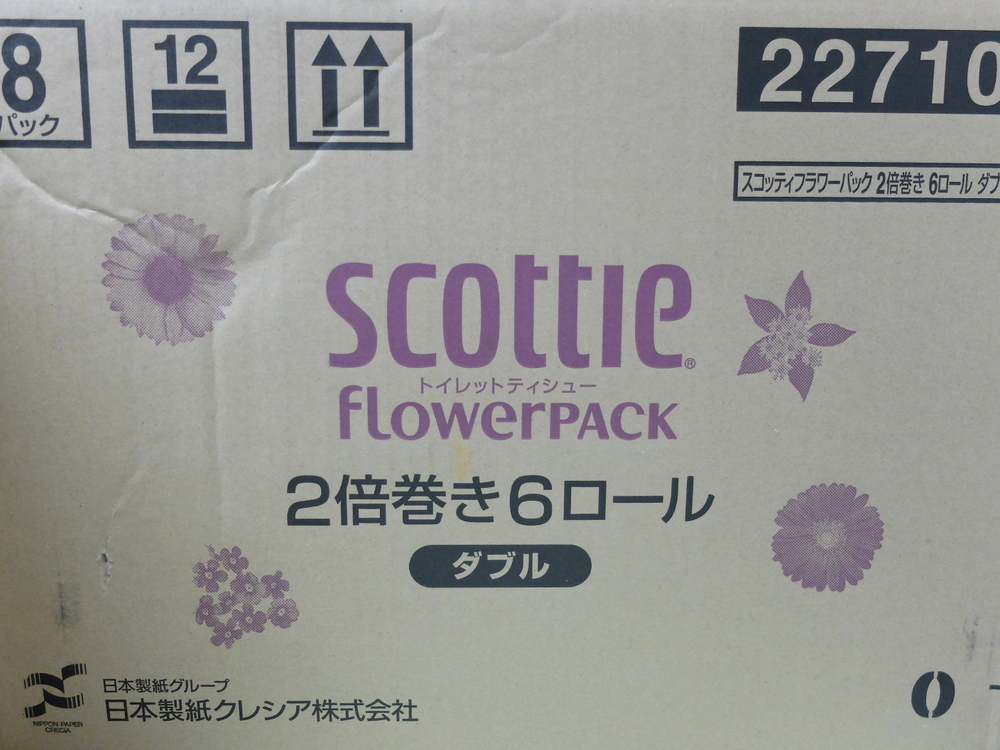 スコッティフラワーパック3倍長持ち 日本製紙クレシア | 楽しみ発見
