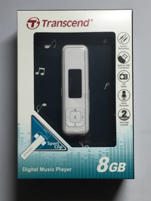 Transcend MP3プレーヤー MP330 8GBホワイト