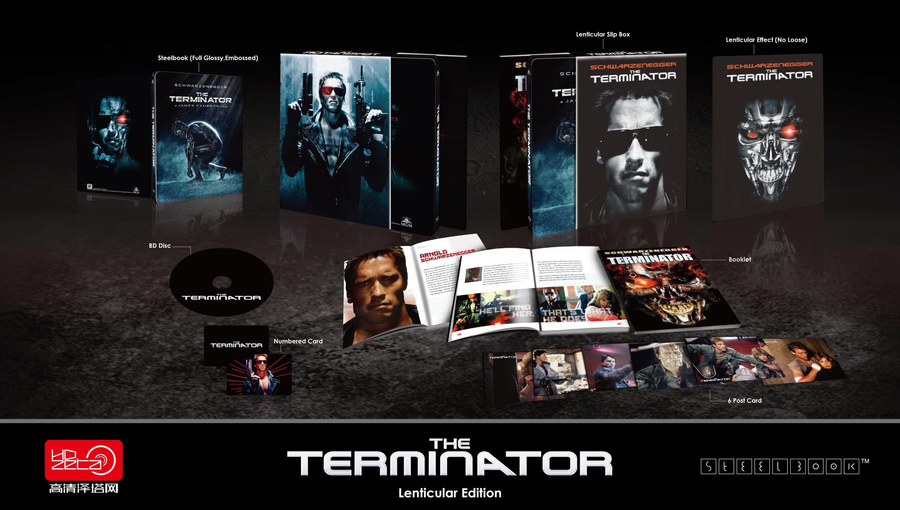 The Terminator SteelBook HDzeta