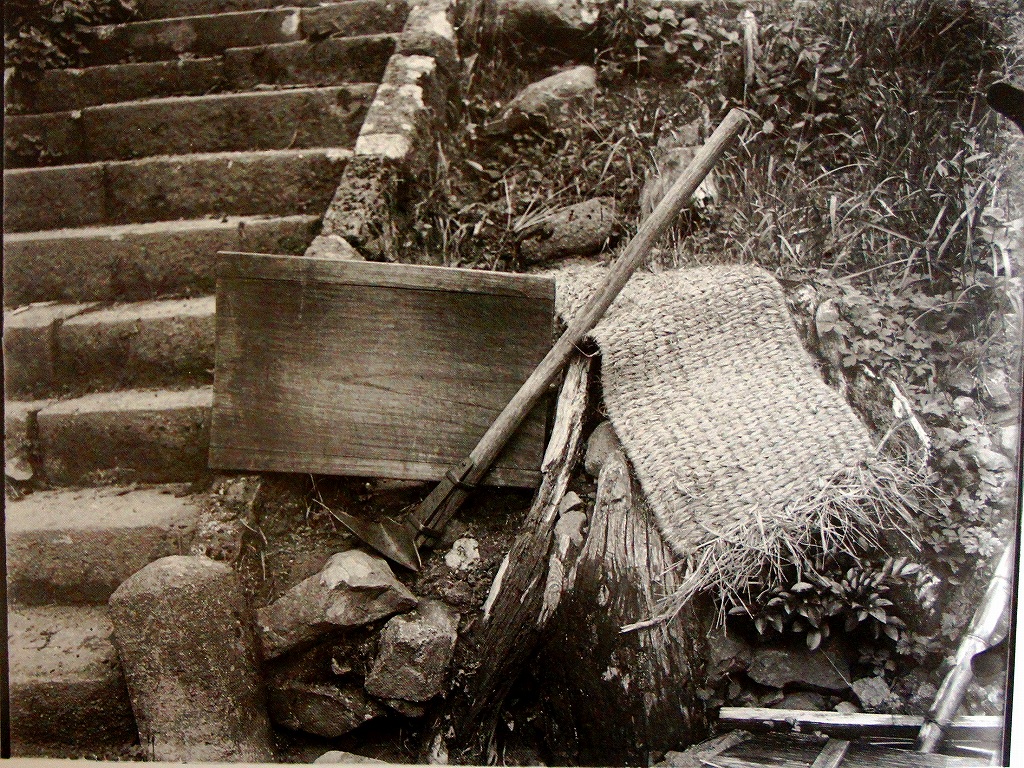 「佐渡万華鏡」 95　大正後期　西三川金山の砂金採取道具