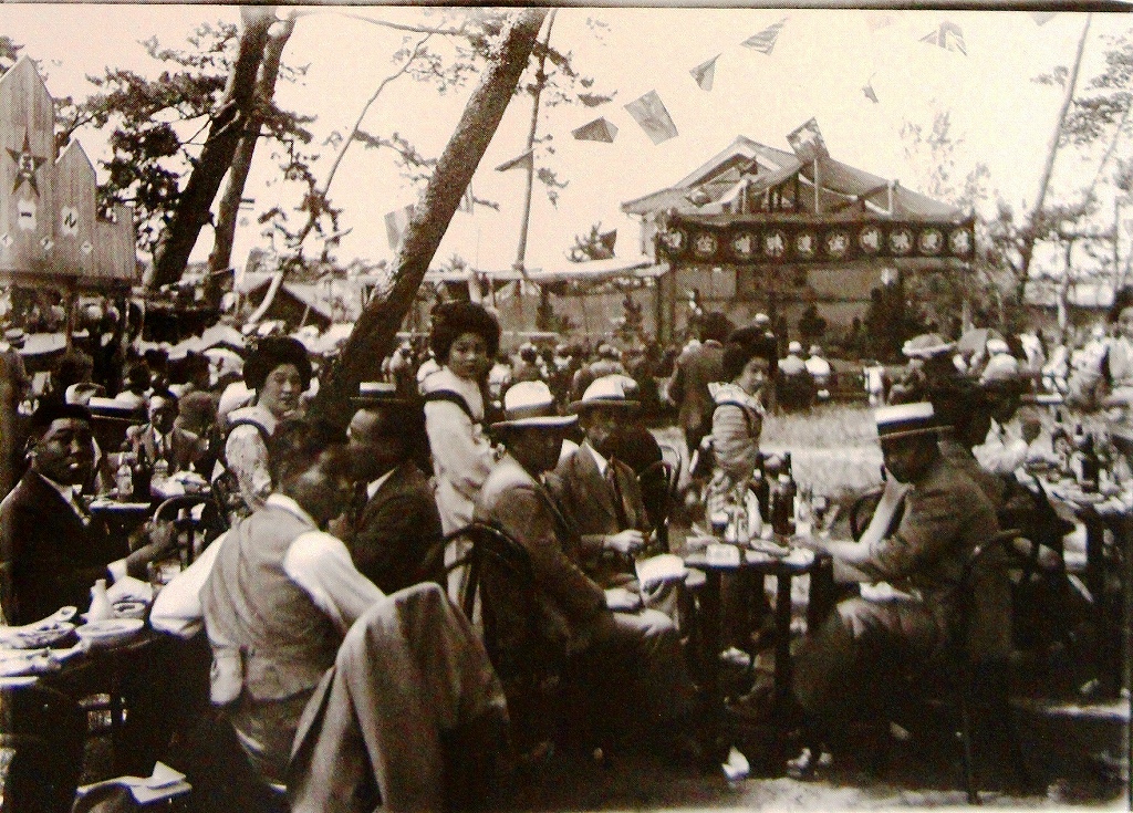 「佐渡万華鏡」152－B　昭和初期　佐渡味噌の宣伝パーティの席