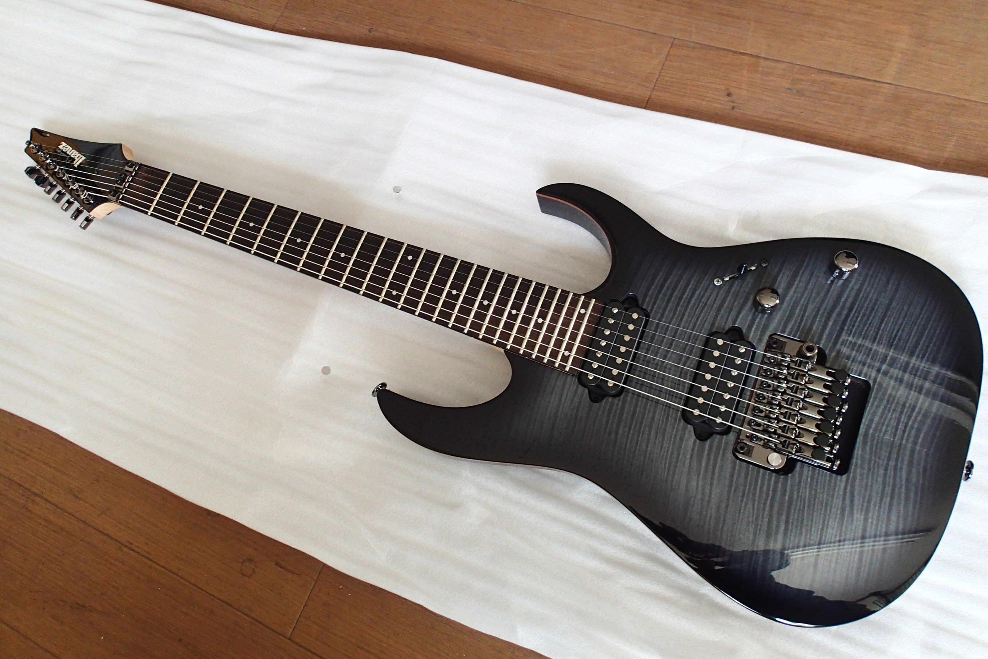 Ibanez RG2727FZA DIMARZIO DP713&714 Titan7 取付け ヌケの良い７弦 