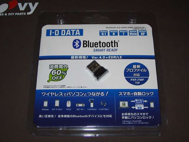 PS3 コントローラー（デュアルショック3）Bluetooth（無線）接続用 I-O DATA アイ・オー・データ機器 Bluetooth USB アダプター USB-BT40LE 購入