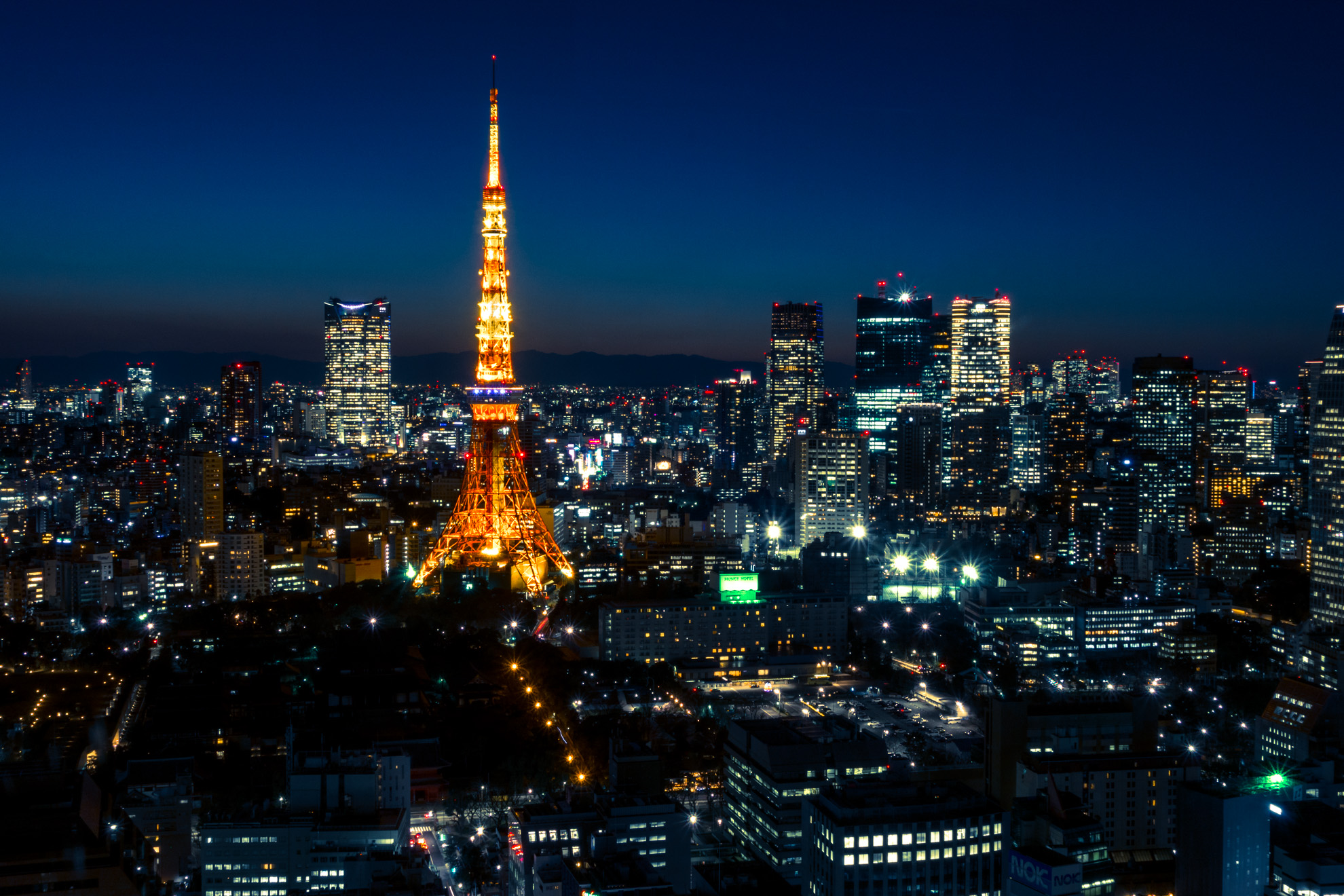 フォト 東京タワー夜景 フォト