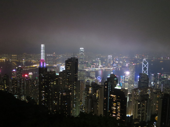 ビクトリア・ピーク　香港　夜景