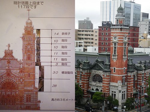 横浜市開港記念館・時計塔