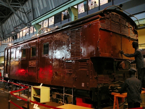 国鉄 ED40 アプト式電気機関車【鉄道博物館】