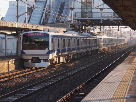 JR 常磐線 E531系 電車【藤代駅】