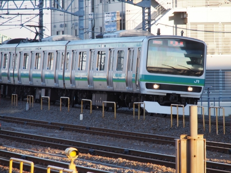 JR 常磐快速線・成田線 E231系 電車