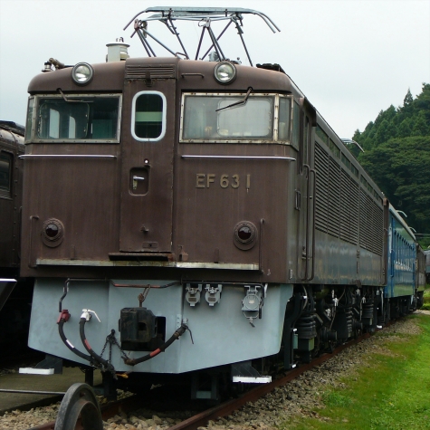 国鉄 EF63 電気機関車【碓氷鉄道文化むら】