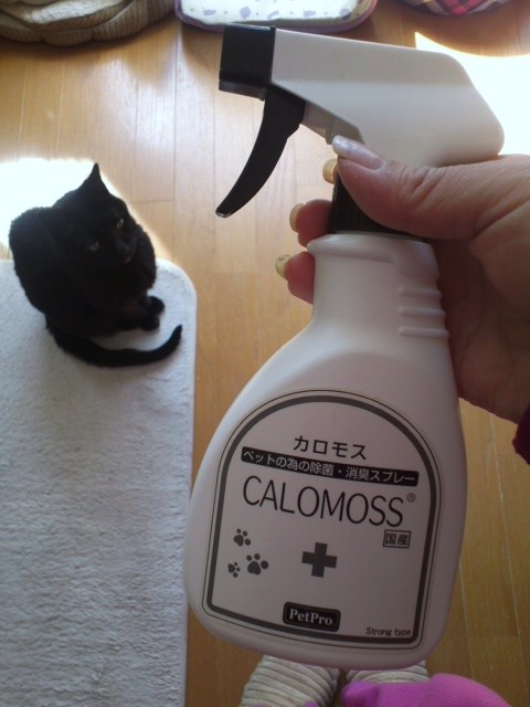 PetPro　CALOMOSS（カロモス）　ペットの為の除菌・消臭スプレー